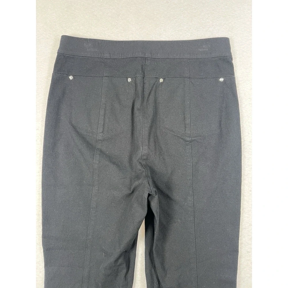 T Alexander Wang‎ Women's Size 10 Black Ankle Zip High Waisted Skinny Leg Pants